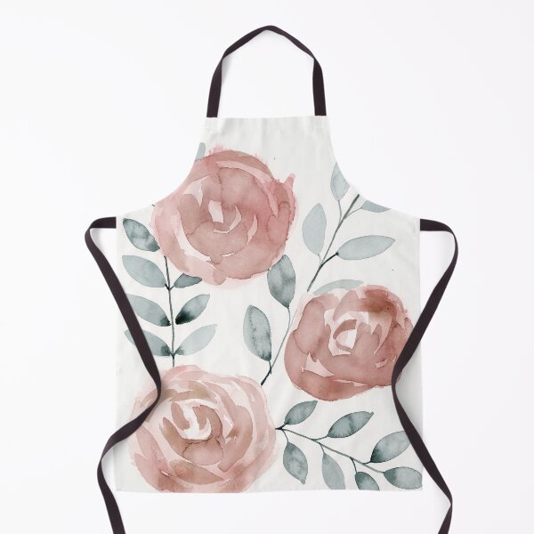 Item preview, Antique Roses Watercolor Flowers designed and sold by PopwheelArt.