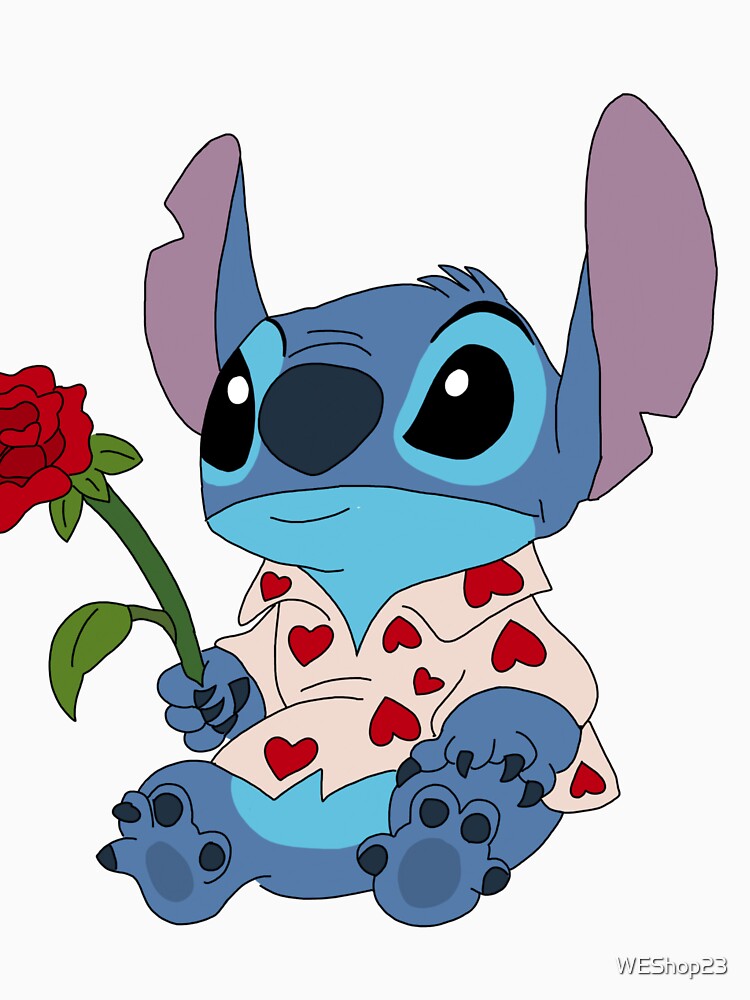 BABY lilo and stitch CUTE FACE STAR | Kids T-Shirt