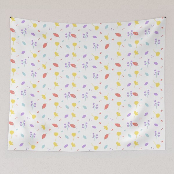 Item preview, Cute floral pattern designed and sold by lMonsterPlanetl.