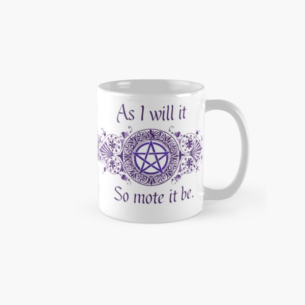Item preview, Purple As I Will it So Mote it Be designed and sold by The Cottage Cauldron.
