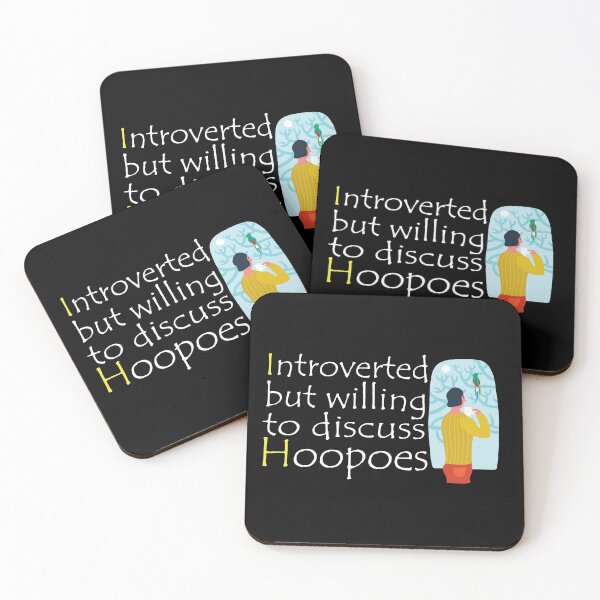 Item preview, Introverted but willing to discuss Hoopoes Illustration designed and sold by Modag Zach.
