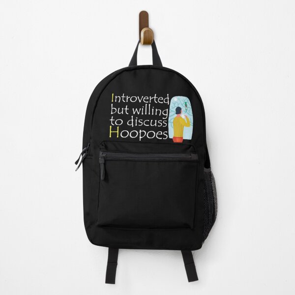 Item preview, Introverted but willing to discuss Hoopoes Illustration designed and sold by Modag Zach.