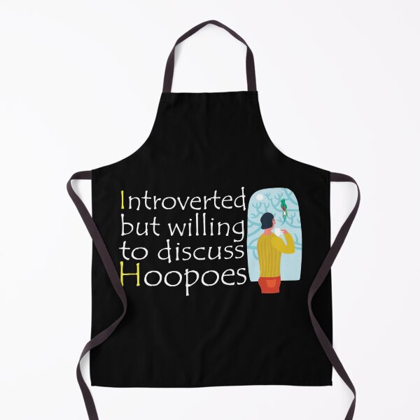 Item preview, Introverted but willing to discuss Hoopoes Illustration designed and sold by Modag Zach.