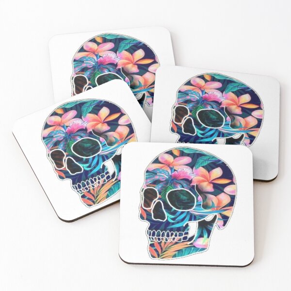 Item preview, Skull art Tropical jungle cool t-shirts and accessories designed and sold by zurckoov.