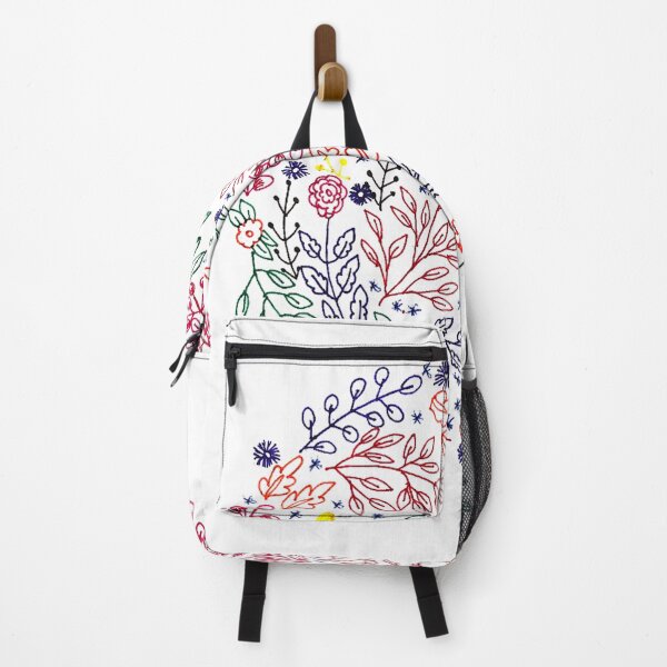 Item preview, Colorful Handmade Flowers in a Circle Design designed and sold by HoHartndesign.