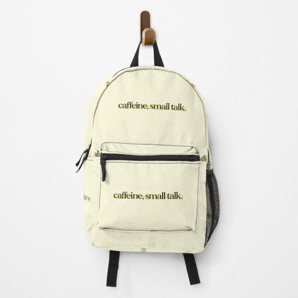 Item preview, Caffeine Small Talk Quote Cute Coffee designed and sold by thefrshmachine.