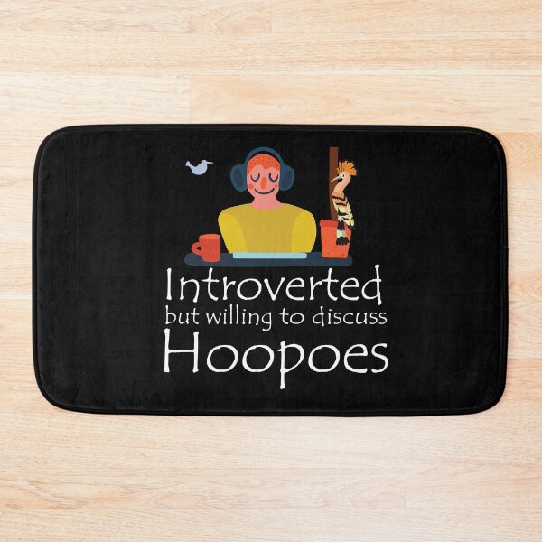 Item preview, Introverted but willing to discuss Hoopoes Essential Illustration T-Shirt designed and sold by Modag Zach.