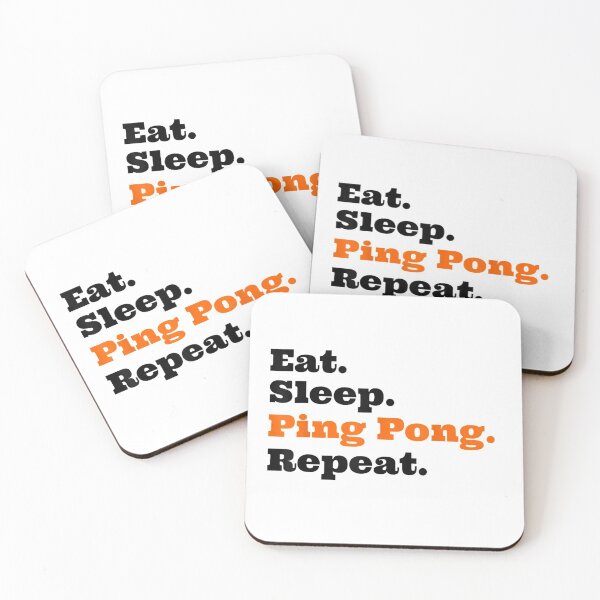 Item preview, Table Tennis Eat Sleep Ping Pong Repeat designed and sold by MorrisKesten.