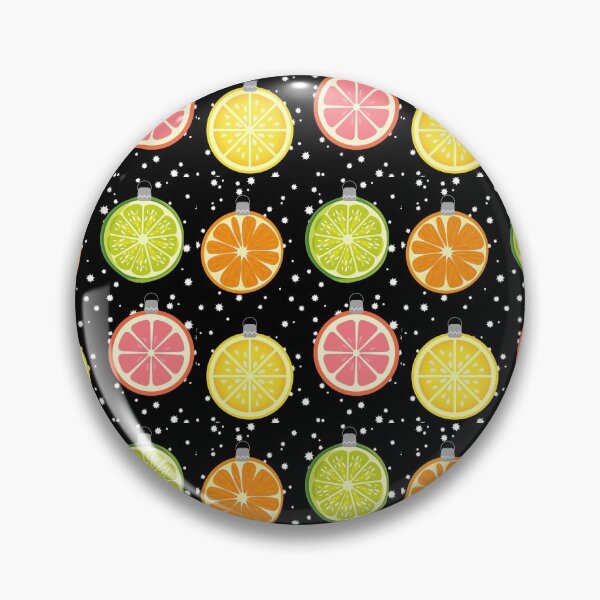 Item preview, Christmas Citrus Pattern designed and sold by MixedBagMerch.