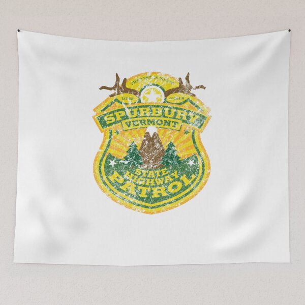 Item preview, Spurbury State Highway Patrol Vermont designed and sold by A Little Bit of  Everything.