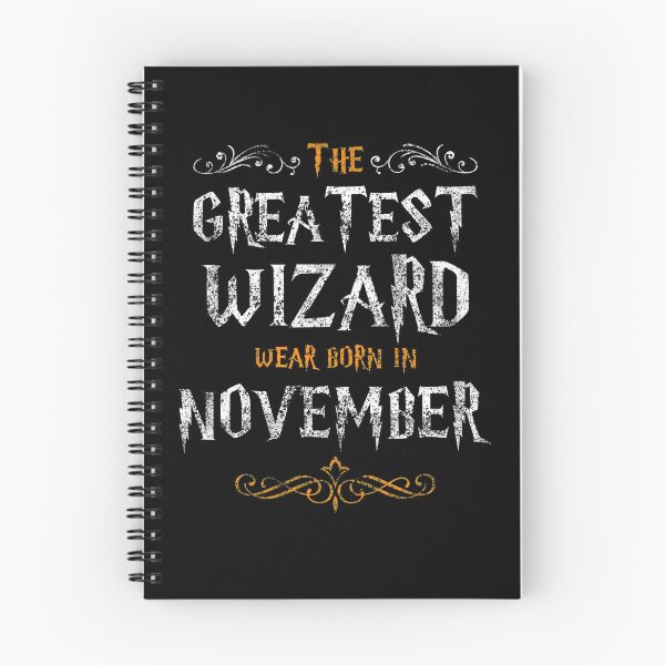 Item preview, The Greatest Wizards were born in November designed and sold by NiceSign.