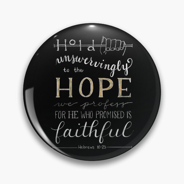 Item preview, Aférrate inquebrantablemente a la esperanza - Chalk Art designed and sold by HeartBeams.