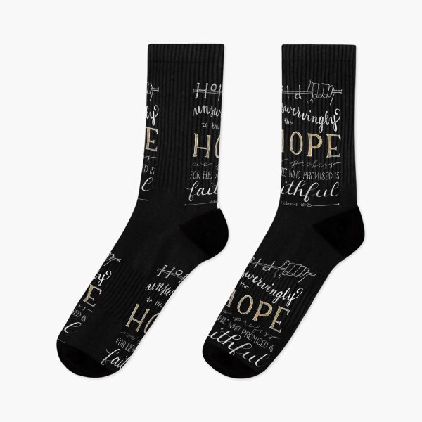 Item preview, Hold Unswervingly to Hope - Chalk Art designed and sold by HeartBeams.