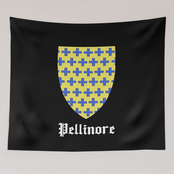 Item preview, The Heraldry of King Pellinore - with text designed and sold by ScapegoatPrints.
