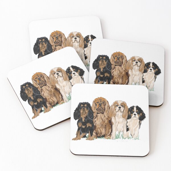 Item preview, Four Cavaliers designed and sold by CaroleLynne.