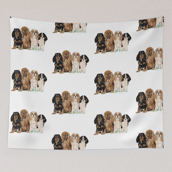 Item preview, Four Cavaliers designed and sold by CaroleLynne.