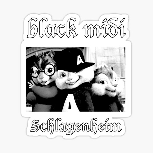 Black Midi Stickers Redbubble