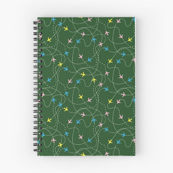 Item preview, Busy Airspace - Emerald Green / Pastel designed and sold by JumpSeatDesign.