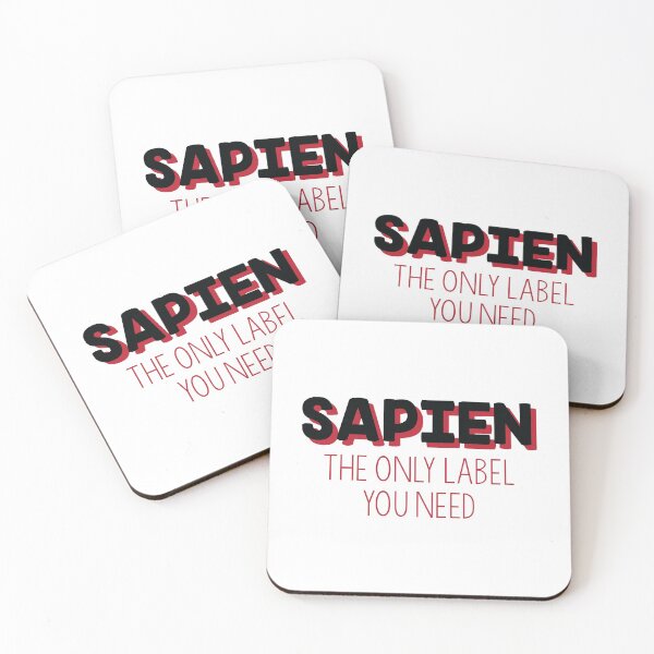 Item preview, Sapien- The only Label you need designed and sold by HeraAndKosmos.