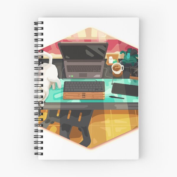 Item preview, Simple workstation with cat designed and sold by DeoDude.