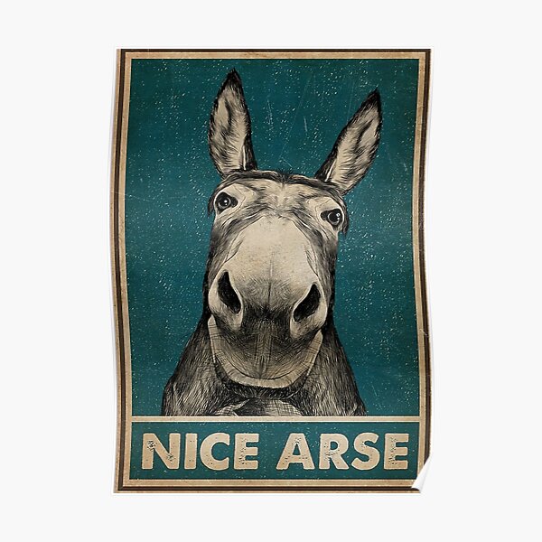 cheval vert cool Poster