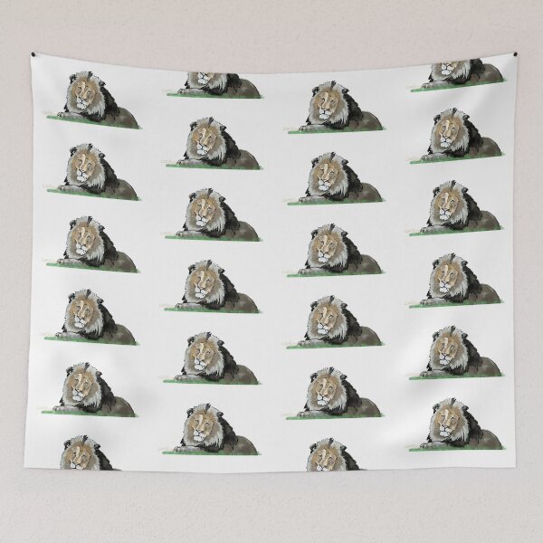 Item preview, Lying Lion designed and sold by CaroleLynne.