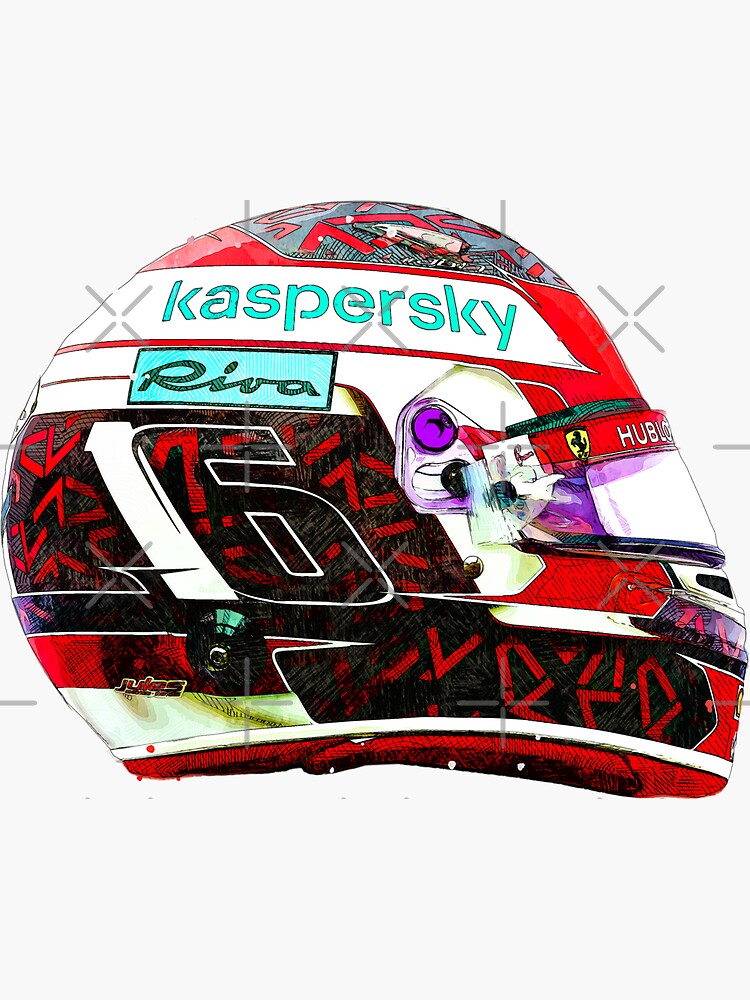 Charles leclerc 2024 2020 helmet