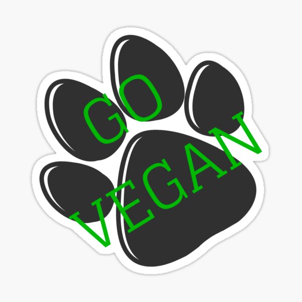 Hazte vegano Pegatina