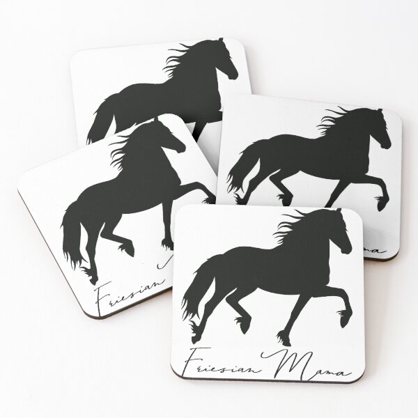 Item preview, Trotting Friesian Mama designed and sold by MarcelineAimee.