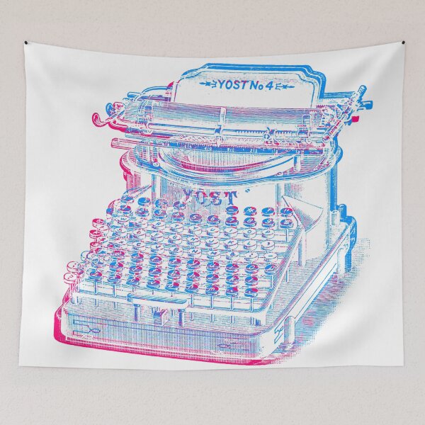 Item preview, Yost Typewriter designed and sold by TheHogoCo.