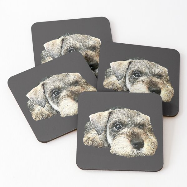 Item preview, Mini Schnauzer Cute Puppy Dog designed and sold by Elarex.