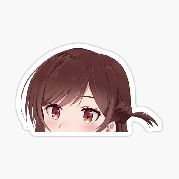 Item preview,  Chizuru Mizuhara, peek, chitoge, rent a girlfriend  designed and sold by AmyMeou.