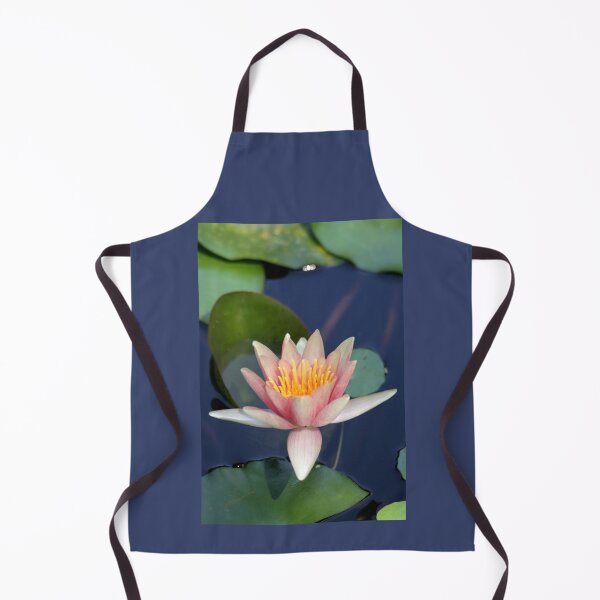 Item preview, Pink Water Lily in a Blue Pond designed and sold by pixelmountain.
