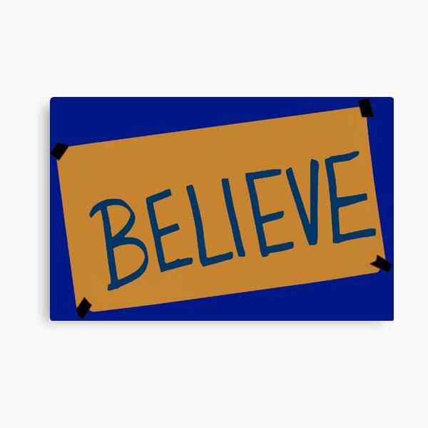 Ted Lasso AFC Richmond - BELIEVE - HD Graphic Canvas Print
