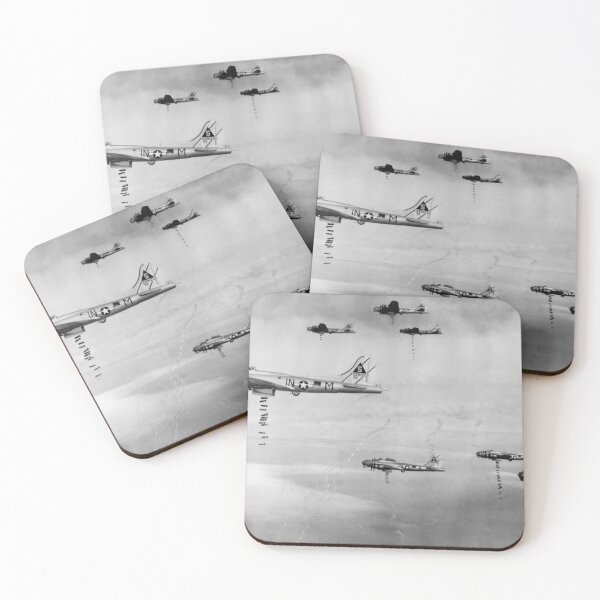 Item preview, US Air Force Planes Dropping Bombs Over Germany - 1945 designed and sold by warishellstore.