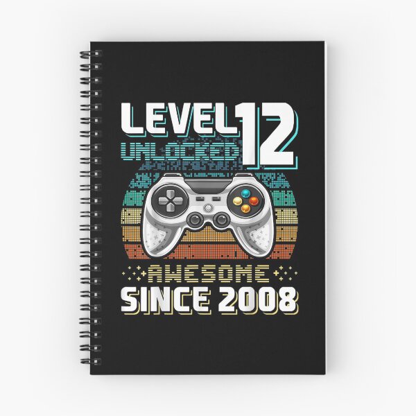 Item preview, Level 12 Unlocked Awesome 2008 Video Game 12th Birthday Gift  designed and sold by DarrinLindstrom.