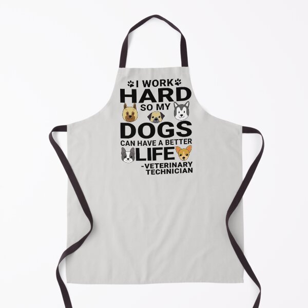 Item preview, Veterinary Technician Dog Love Quotes Work Hard Dogs Lover Gift Shop for Men and Women designed and sold by rukia020290.