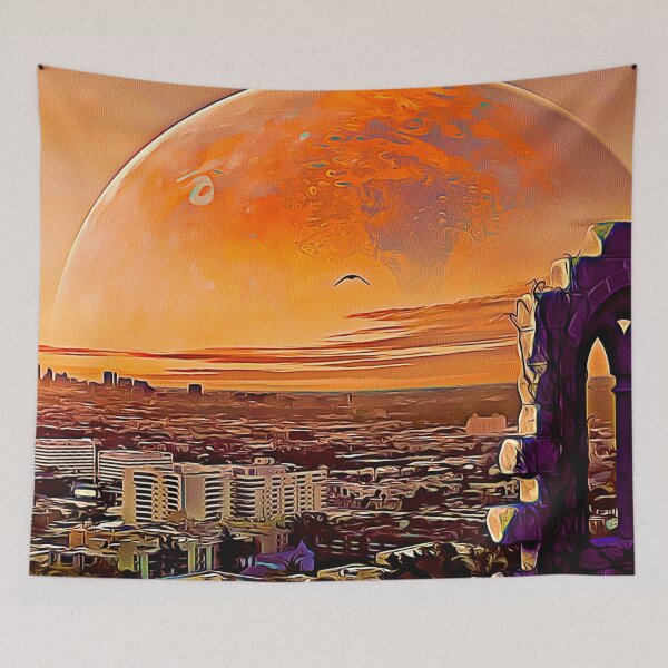 Item preview, Planet X Landscape | Hercobulus designed and sold by Artsy Universe.