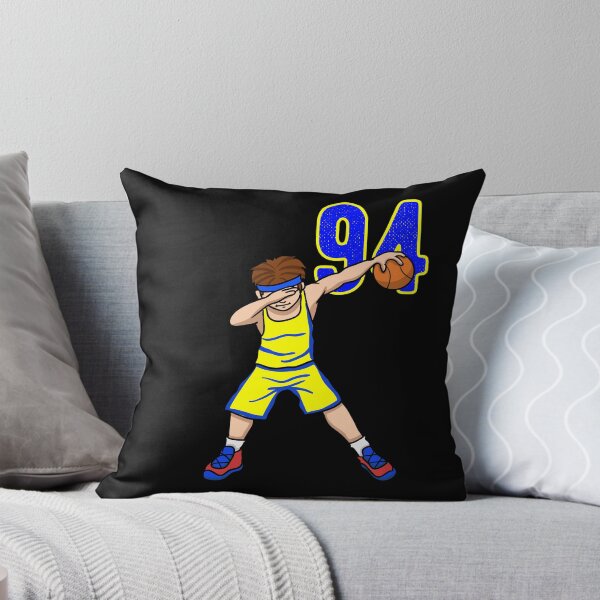 Item preview, Cool Yellow Blue Basketball Team Number 94 Basketball Player BBall Athlete Baller League Tournament designed and sold by VollLaser.