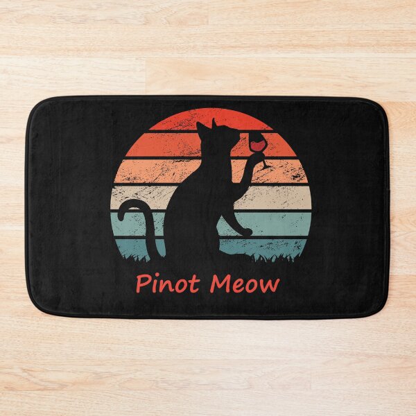 Item preview, Classy Cat Drinking Wine designed and sold by HeatherPore.