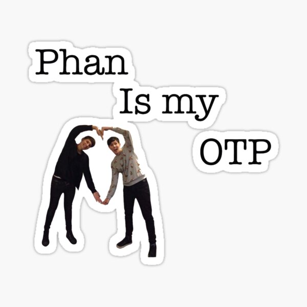 phan is my otp Sticker