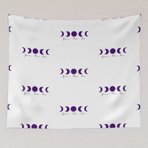 Item preview, You Me Us Moon Purple | Jamie and Dani | Bly Manor | Damie | Dani Clayton designed and sold by smolsawyer.