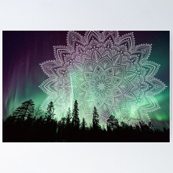 Item preview, Mandala Aurora Boreal designed and sold by Shantall  Alam.