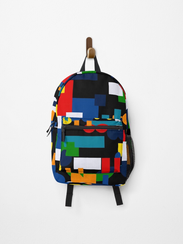 Thumbnail 1 of 3, Backpack, Geometric Pattern  designed and sold by MarcSabuncu.