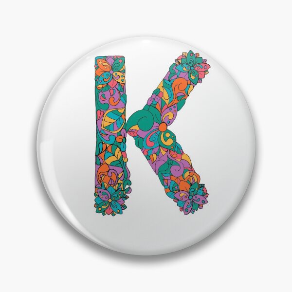 Item preview, Letter K Monogram personalized name print  designed and sold by melbournegirl.