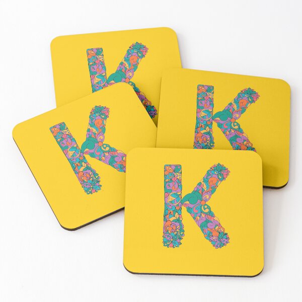 Item preview, Letter K Monogram personalized name print  designed and sold by melbournegirl.