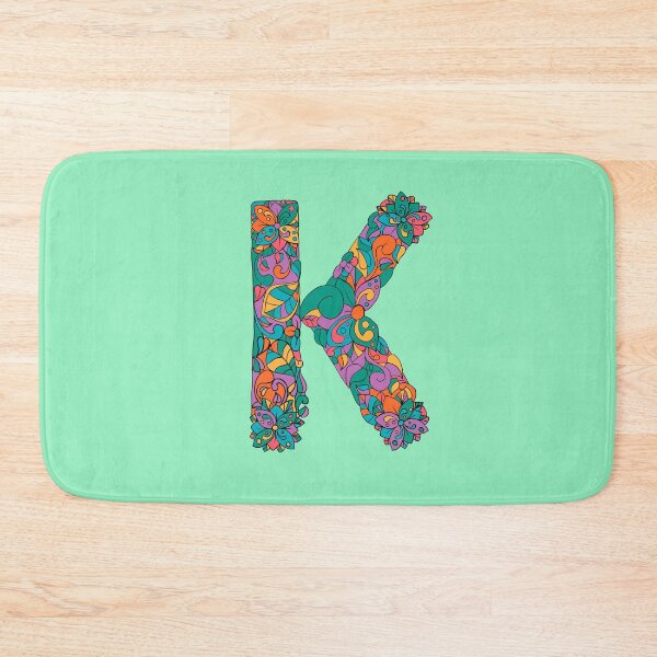 Item preview, Letter K Monogram personalized name print  designed and sold by melbournegirl.