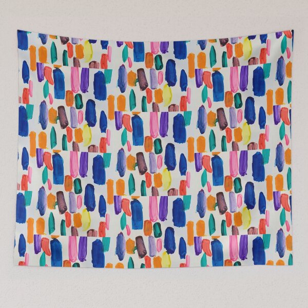 Item preview, Madison Rainbow Rain designed and sold by CurationDesigns.