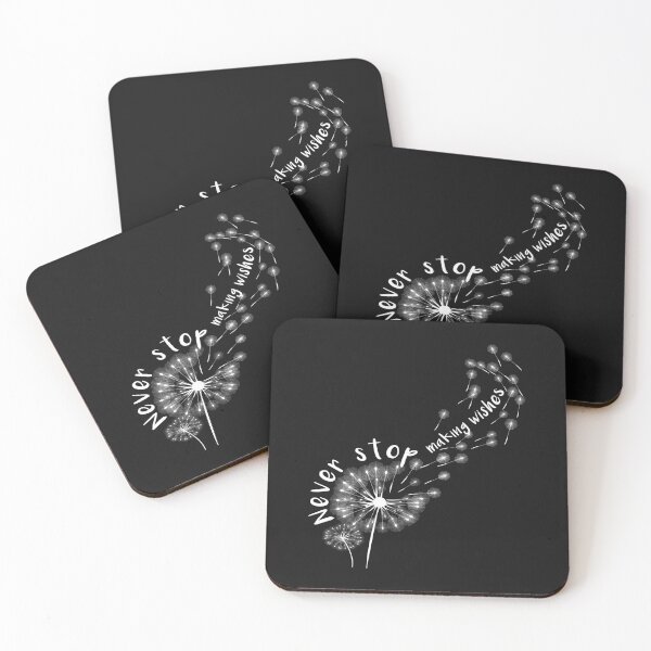 Item preview, dandelion gift idea for gardening and nature lovers never stop making wishes designed and sold by CareShare Design.