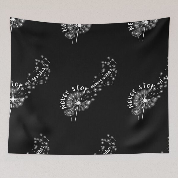 Item preview, dandelion gift idea for gardening and nature lovers never stop making wishes designed and sold by CareShare Design.